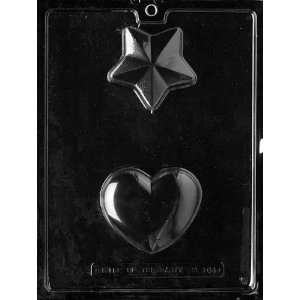  HEART/STAR Miscellaneous Candy Mold Chocolate