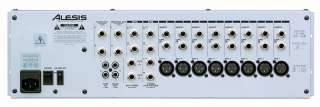 The front of the Alesis MultiMix 12R rack mixer (see larger image 