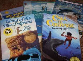 Dolphin Chapter Book Lot Childrens Homeschool Classroom Award Winning 