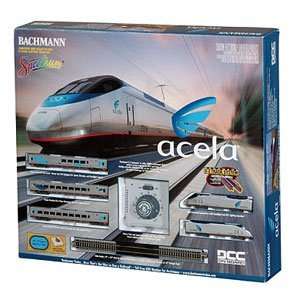 N Spectrum Acela Set w/DCC, Amtrak Toys & Games