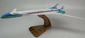 Boeing Sonic Cruiser Air Force One AF1 Airplane Wood Model Free Ship 