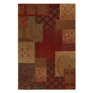 Mohawk Home 21x38 Multi Color Country Quilt Earth Blast Area Rug 