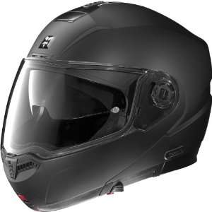   Outlaw N104 Modular Street Bike Motorcycle Helmet   Flat Black / Small