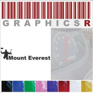   Mount Mt. Everest Mountaineering Guide Mountain Climbing A914   Chrome