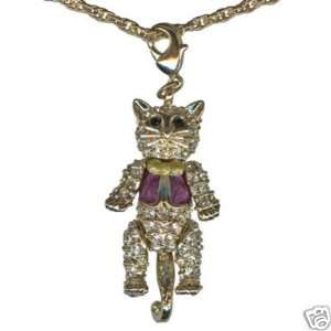  Kirks Folly TOP CAT NECKLACE MOVABLE CHARM PENDANT NEW Toys & Games