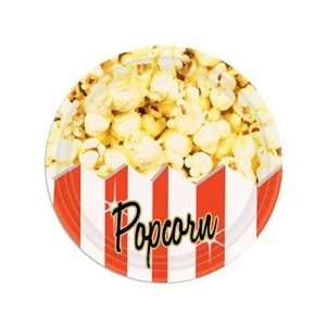  Movie Theater Popcorn 9 Paper Plates