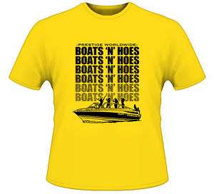 Boats N Hoes Prestige Worldwide Stepbrothers T Shirt  