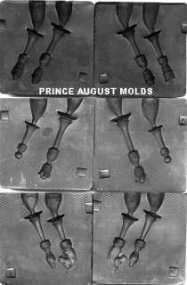 Prince August Classic Staunton Chess sets moulds molds  
