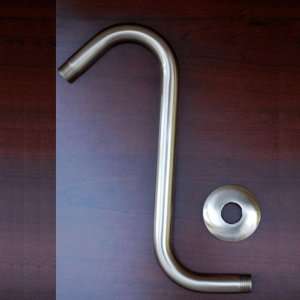  10 Inch Brushed Nickel High Rise Shower Arm