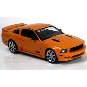   Saleen Mustang S281,Orange 1/18 Scale Diecast Vehicle Toys & Games