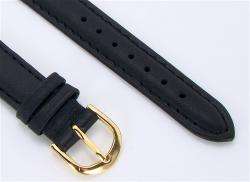 14 mm Timex Black Sport/Dress Leather Watch Band  