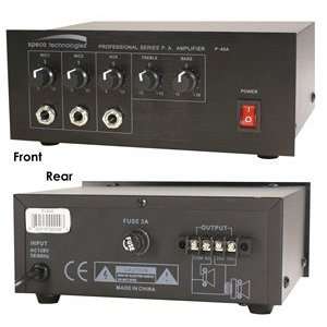  New 40w Pa Amplifier Seperate Bass Treble Controls Lighted 