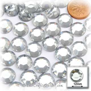 144pc Rhinestones crystals Round Shape made of Quality Acrylic 