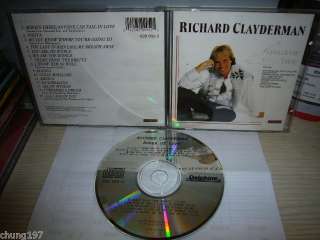 RICHARD CLAYDERMAN SONGS OF LOVE 1987 JAPAN CD 1ST PR  