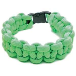  PARACORD Parachute Cord Bracelets Youth Size Green Sports 