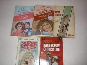 Vintage MacFadden Romance 5 Book Lot  