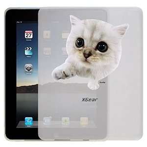  Persian Kitten on iPad 1st Generation Xgear ThinShield 