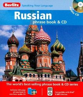 Berlitz Russian Phrase Book & CD (English and Russian Edition)