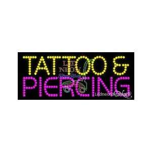  Tattoo and Piercing LED Sign