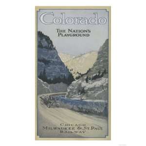  Colorado   The Nations Playground Giclee Poster Print 