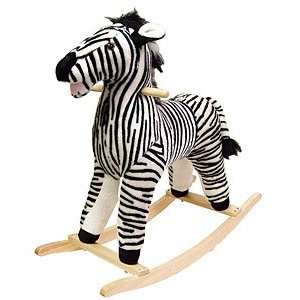  Plush Childrens Rocking Animal toy Zebra Toys & Games