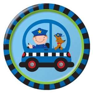  Police Rescue Pals Dessert Plates 8ct Toys & Games
