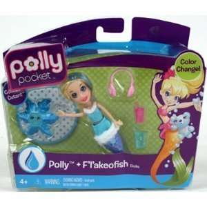  Polly Pocket Polly & Flakeofish Color Change Collect a 