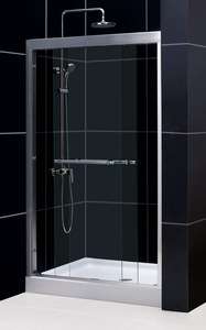 DreamLine 36x48 TRIO Shower Base, DUET Shower Door and  