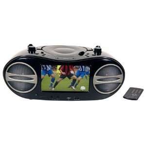  Sound Vision Portable Video Boombox Movie and Music System 