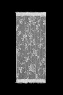 Heritage Lace English Ivy Sidelight Panel 24 x 50 Ecru/White  