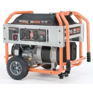   OHV Gas Powered Portable Generator With Wheel Kit And Electric Start