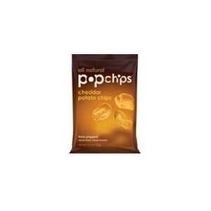 Pop Chips Cheddar Potato Chip (24x.8 OZ) Grocery & Gourmet Food