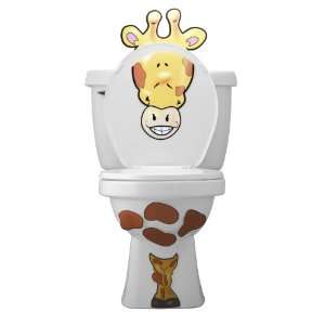    Toilet Buddy Giraffe Decoration and Potty Training Aid Baby
