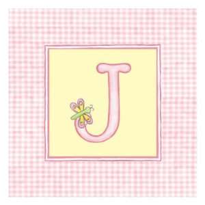  Girl Letter J Giclee Poster Print by Vision Studio , 16x16 