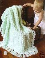 Baby Afghans Crochet Patterns Sweaters Bunting Snowsuit  