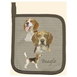 Beagle Puppy Dog Kitchen Potholder 