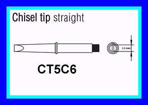 CT5C6 Weller Soldering Tip for W60 W61 W101 W201 Irons  