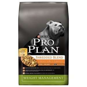  Purina Petcare Pro Plan Shredded Blend Weight Management Dog Food 