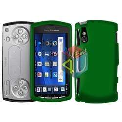 For Sony Ericsson Xperia Play R800 Hard Case Green Faceplate Cover 
