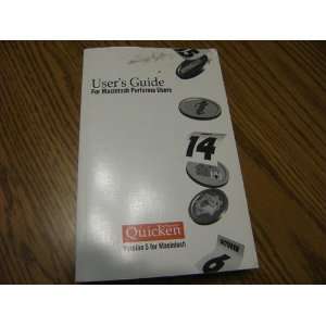  Quicken for Macintosh Version 5 Users Guide Ramer, Weiss 