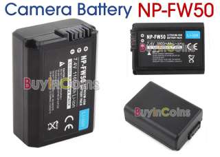 NP FW50 Camera Battery 4 Sony NEX 5 NEX 3 NEX 3C NEX 5C  