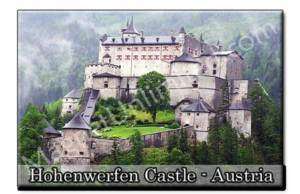 Hohenwerfen Castle   Austria Souvenir Fridge Magnet  