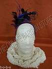   Halloween Costume Hat woman girl witch headband bride feather spider