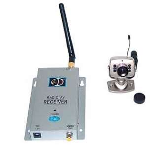 Spy 2.4 Ghz Single Wireless COLOR Camera w/ Receiver  