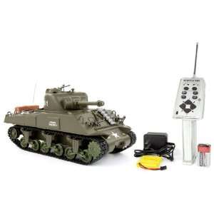    U.S. M4A3 Sherman Tank 130 Electric RTR RC Tank Toys & Games