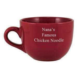  Personalized Red Jumbo Mug