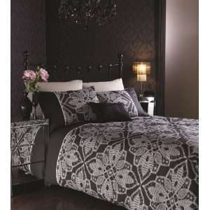   FLORAL REVERSIBLE COTTON QUEEN SIZE QUILT DUVET SET 