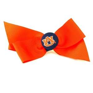    AU Auburn University Tigers Barrette with Grosgrain Bow Beauty