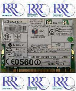 IBM 802.11BG WiFi Card T30 T41 T42 T43 Cisco 39T0073  