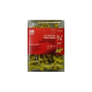  Gardner Bender #Ps 175jy 175pk 3/4 Plastic Staple